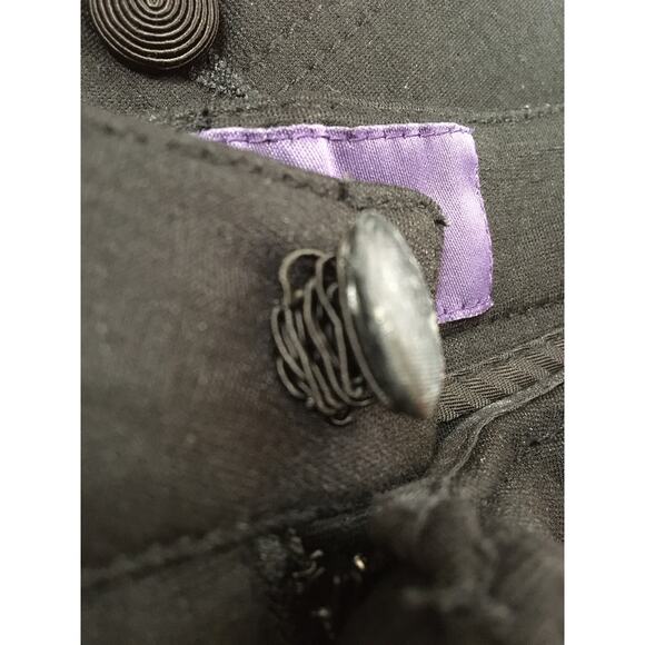 NYDJ Not Your Daughter's Jeans Size 2 Black Lift Tuck Technology Ankle Buttons - Picture 7 of 7